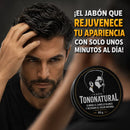 Jabón TonoNatural – Elimina el Cabello Blanco y Restaura el Color Natural Alivio Premium