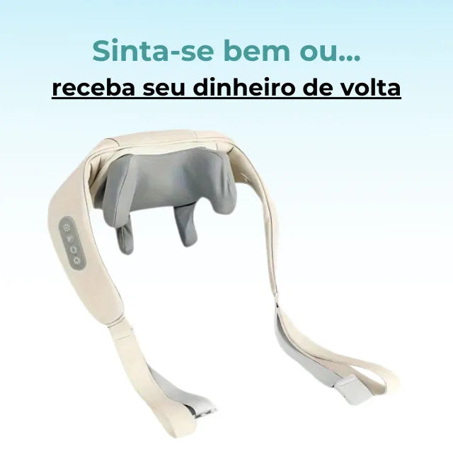 Massageador De Pescoço Inteligentes De Compressão Sem Fio