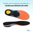 Palmilha De Gel Anatomica Confortável - Alivio Premium