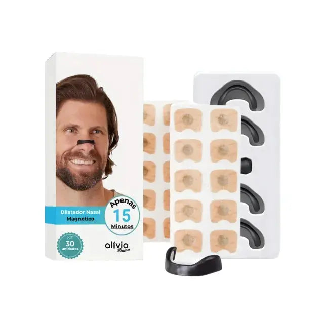 Dilatador Nasal Magnético - Alívio Premium Alivio Premium