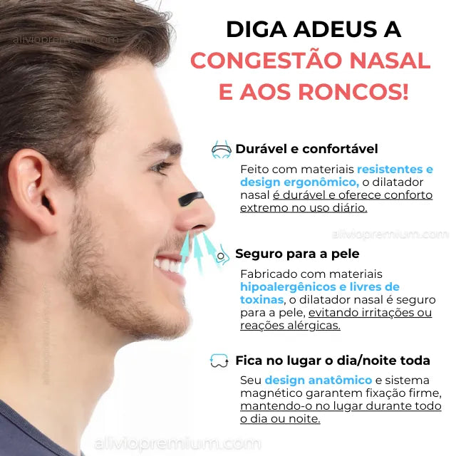 Dilatador Nasal Magnético