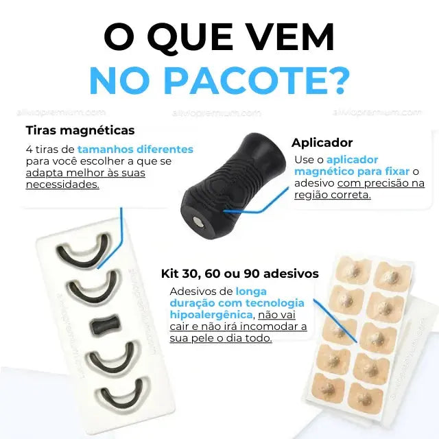 Dilatador Nasal Magnético - Alivio Premium