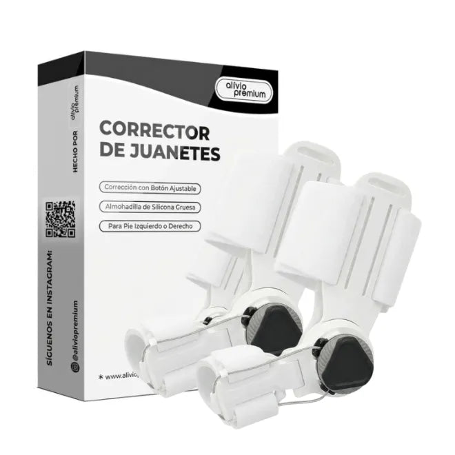 Corrector de Juanete Ajustable — Alivio Premium Alivio Premium