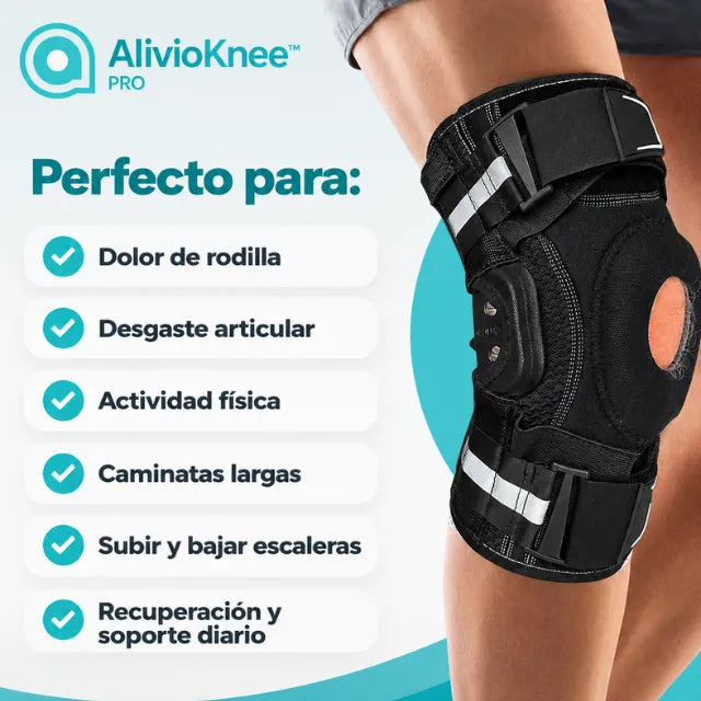 AlivioKnee™ Pro - Sistema Avanzado de Estabilización y Soporte Inteligente Alivio Premium