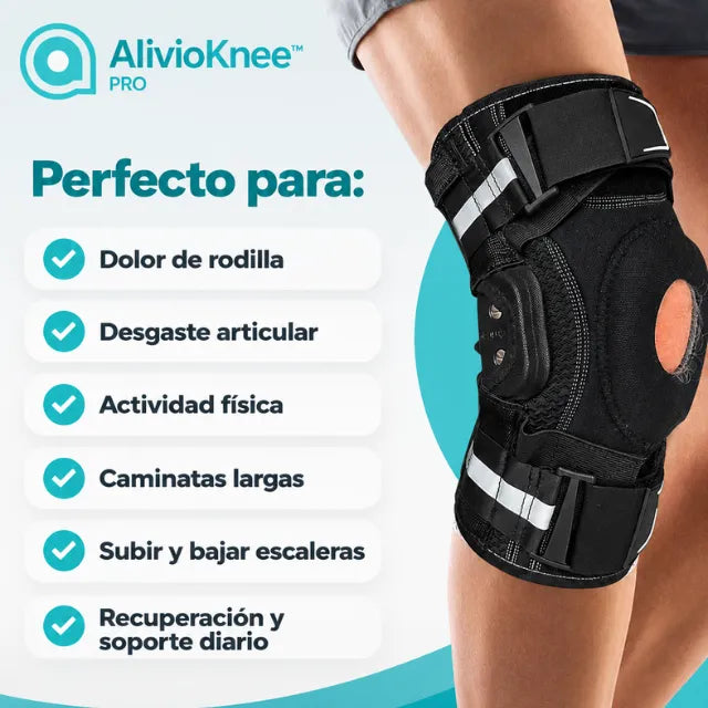AlivioKnee™ Pro - Sistema Avanzado de Estabilización y Soporte Inteligente Alivio Premium