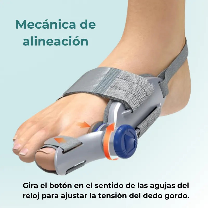 Corrector de Juanete Ajustable Alivio Premium