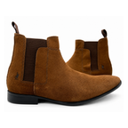 BOTA MASCULINA TOADA ORIGINAL EM COURO CAMURÇA Alivio Premium