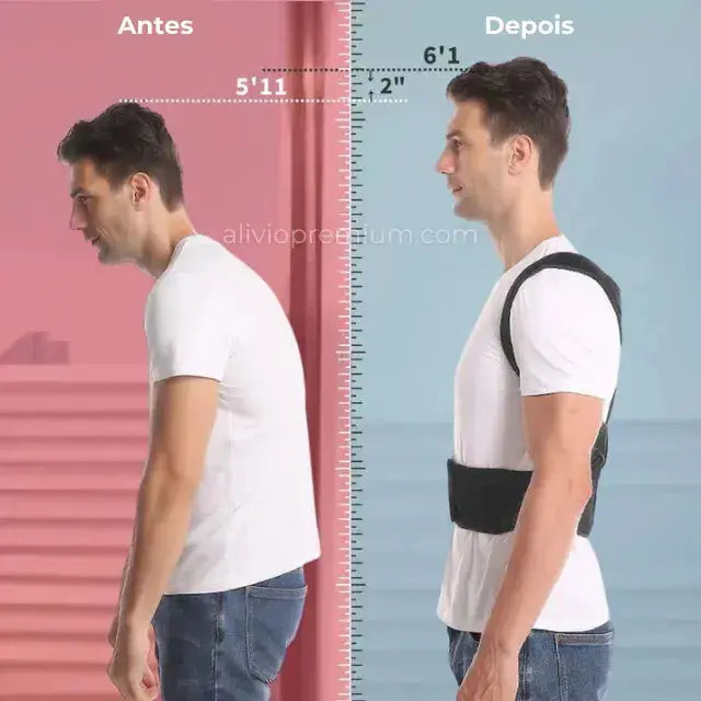 Corretor Postural Ortopédico Ajustável