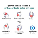 Encosto E Assento Para Apoio Lombar Alivio Premium