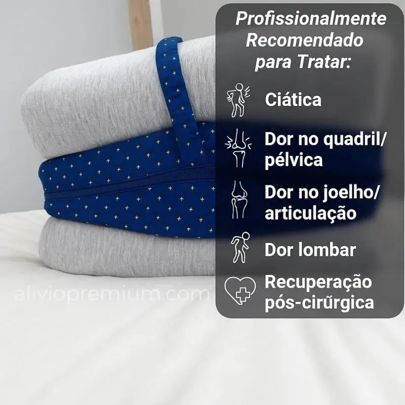 Travesseiro Para Perna - Alívio Premium Alivio Premium