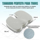 Almofada Assento Ortopedico Coccix Alívio Nasa Gel - Alivio Premium