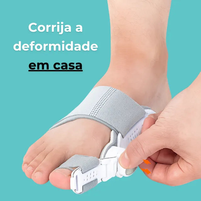 Órtese Corretor de Joanetes Ajustável Alivio Premium