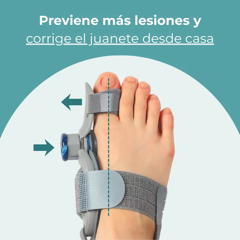 Corrector de Juanete Ajustable Alivio Premium