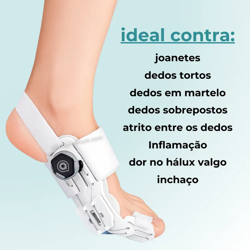 Corretor de Joanetes - Alívio Premium Alivio Premium