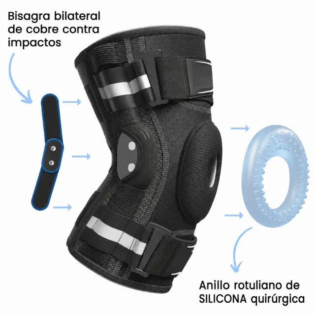 AlivioKnee™ Pro - Más estabilidad, más seguridad y menos molestias al moverte. Alivio Premium
