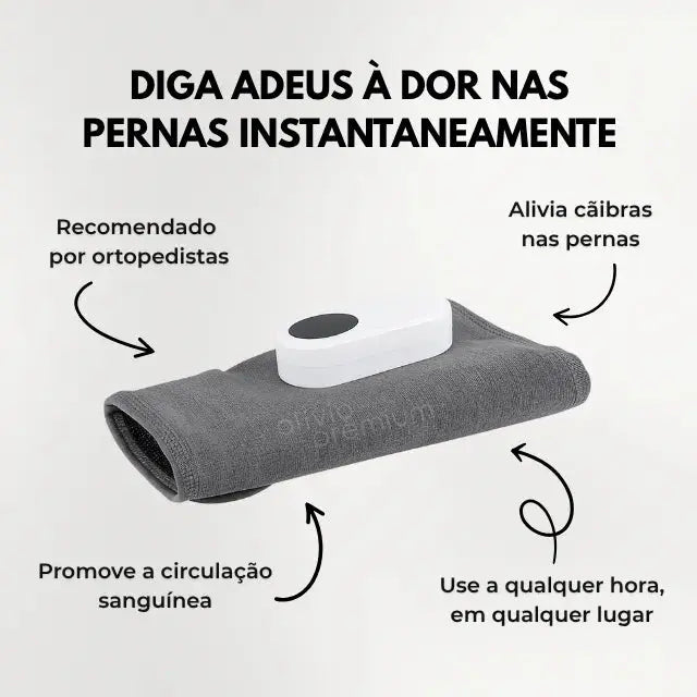Massageador de Panturrilhas sem fio - Alívio Premium Alivio Premium