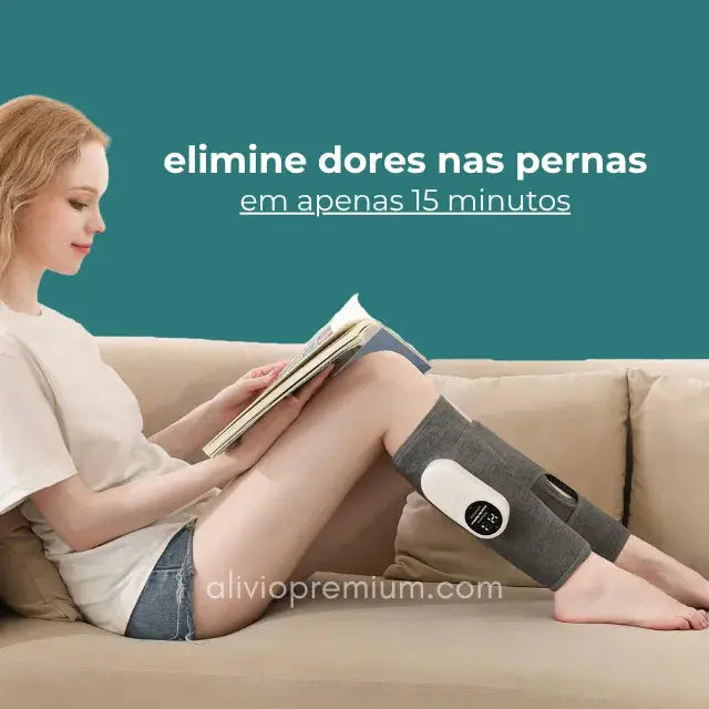 Massageador de Panturrilhas sem fio - Alívio Premium Alivio Premium