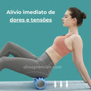 Rolo de Liberação Miofascial de Espuma para Yoga, Pilates e Relaxamento - Alivio Premium