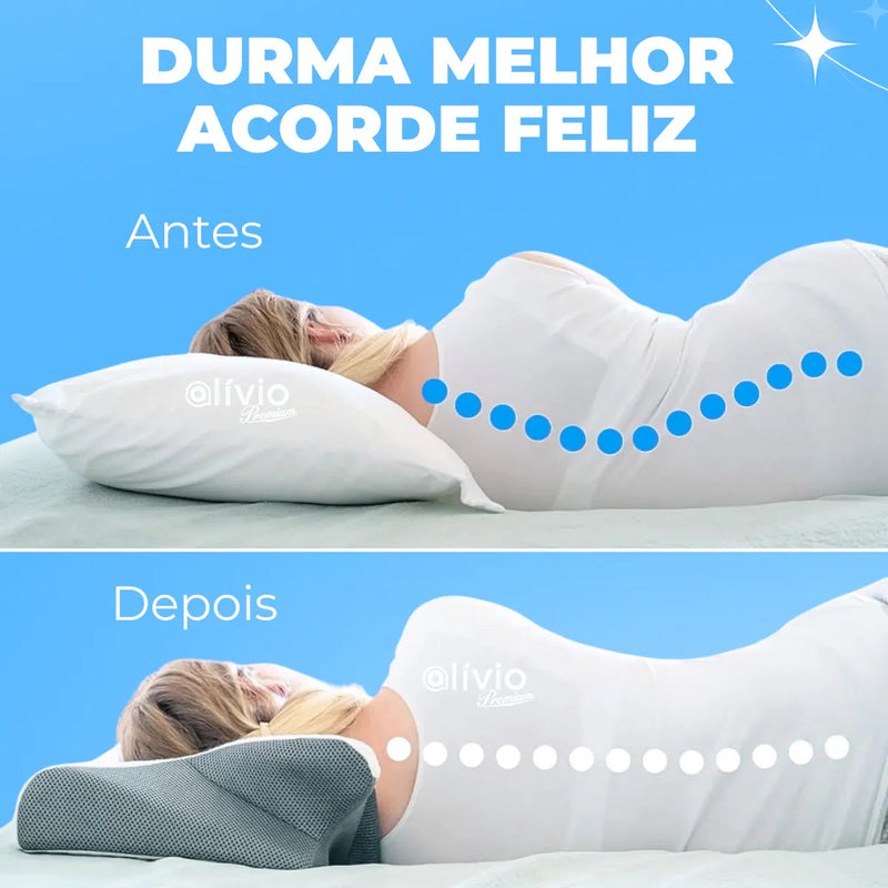 Travesseiro Ortopedico Alívio Premium