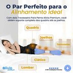 Travesseiro Para Perna - Alívio Premium Alivio Premium