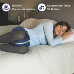 Travesseiro Para Perna Deluxe Alivio Premium