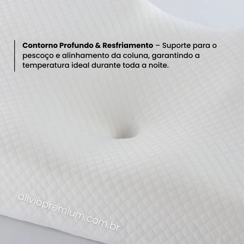 Travesseiro Ortopedico Premium - Relief™ Alivio Premium