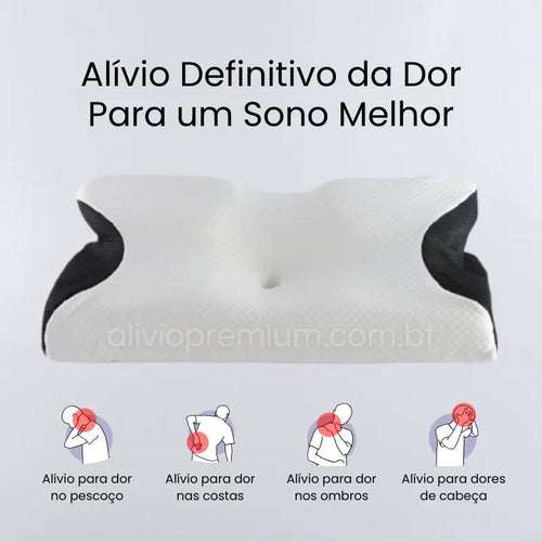 Travesseiro Ortopedico Premium - Relief™ Alivio Premium