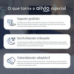 Travesseiro Para Perna Deluxe Alivio Premium